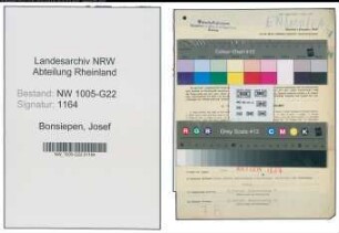 Entnazifizierung Josef Bonsiepen , geb. 22.05.1906 (Gastwirt)