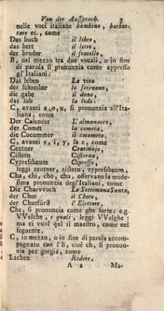 Grammatica della lingua Todesca