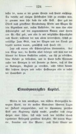 Einundzwanzigstes Kapitel