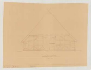 Laupin (Kreis Ludwigslust): Bauernhaus. Ansicht