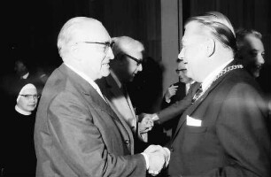 Bad Krozingen: Kurhaus; 50 Jahre Bürgermeister Hellmann; Minister Seifriz