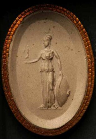 Minerva die Siegerin (Athena) (Daktyliothek, Supplement)