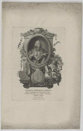 Bildnis des Ioannes Fridericvs Carolvs