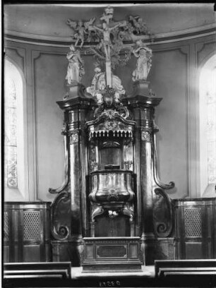 Willstätt Barockkirche Barockkanzel