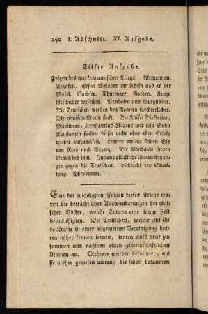 190-203, Eilfte Aufgabe.