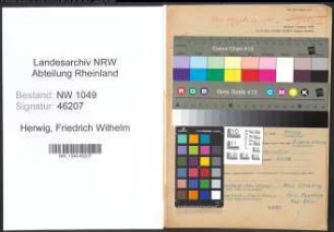 Entnazifizierung Friedrich Wilhelm Herwig , geb. 23.01.1900 (Schlosser)