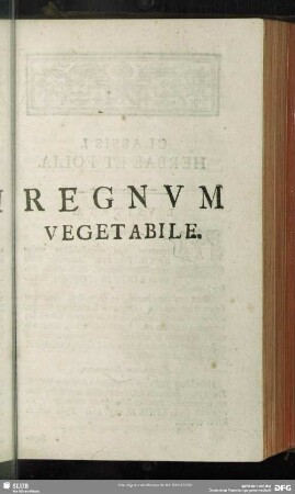 Regnum Vegetabile