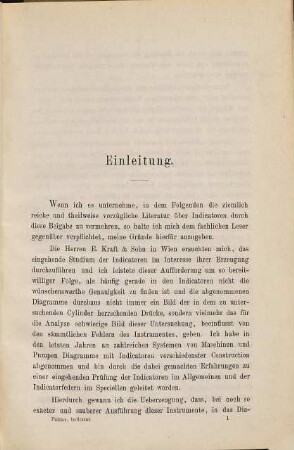 Der Indicator und sein Diagramm : Handbuch zur Untersuchung der Dampfmaschine