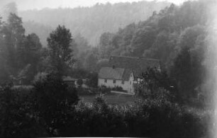 Wilsdruff-Blankenstein. Buschmühle, Blick auf die Mühle