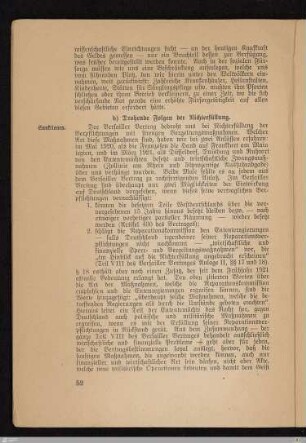 b) Drohende Folgen der Nichterfüllung