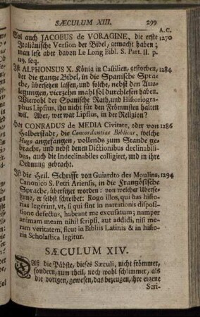 Sæculum XIV.