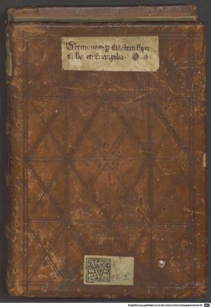 Sermones per aestatem super euangelia et epistolas - BSB Clm 18310