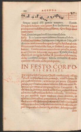 In Festo Corporis Christi.