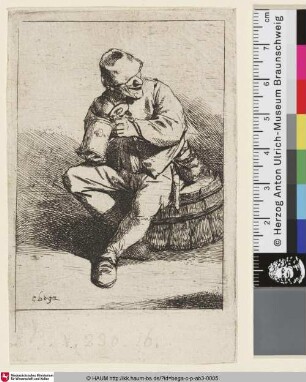 [Trinkender Mann; The Drinker; Le buveur]