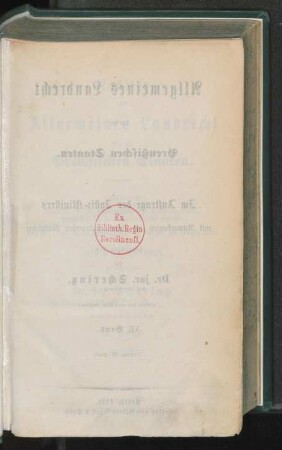 Bd. 7: 1868 - 1876