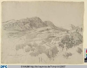Blick auf Civitella