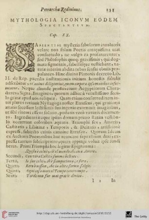 Cap. XX: Mythologia iconum eodem […]