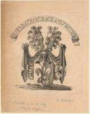 Exlibris der Stiftung des Sebald (I.) Welser