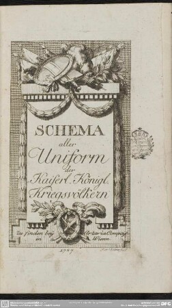 Schema aller Uniform der Kaiserl. Königl. Kriegsvölkern