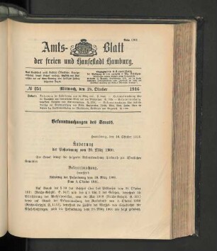 No. 251, 18. Oktober 1916