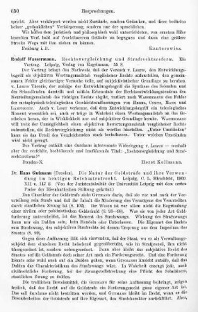 650, Rudolf Wassermann. Rechtsvergleichung und Strafrechtsreform.