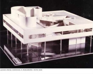 Villa Savoye - Modell des Gesamtgebäudes