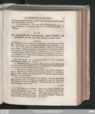§. 10. Die Trostgründe oder Versicherungen unserer Wohlfart und Glückseligkeit, die aus dieser Lehre hergeleitet werden können.