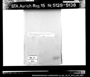 Die Dispensation des Tischlergesellen Sjurt Claaßen in Emden von der Wanderpflicht