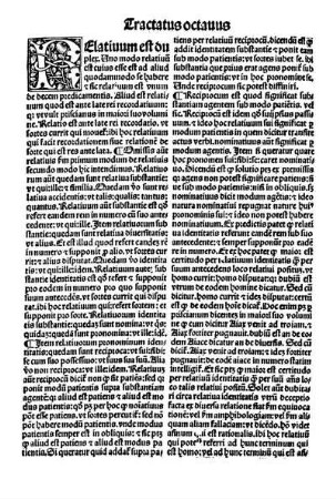 Tractatus octavus.