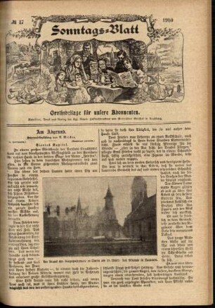 Ausgabe vom Sonntag, den 24. April 1910.