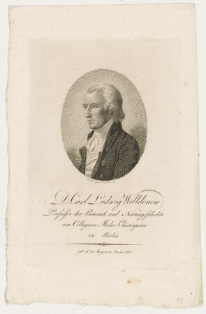 Bildnis des Carl Ludwig Willdenow