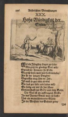 XXX. Hohe Würdigkeit der Seelen.