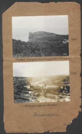 Blick auf den Hafen von Sewastopol