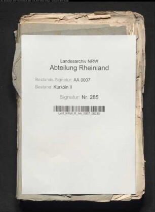 Verkauf der Juwelen und der sonstigen Pretiosen