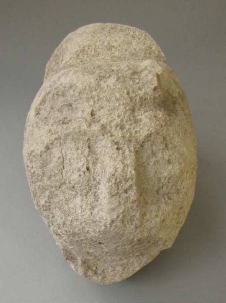 Head of a stone figure