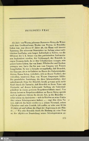 Benedeks Frau