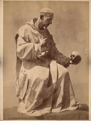 Kathedrale, Cádiz: Ansicht der Statue des Hl. Bruno