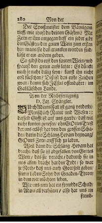 Von der Rechtfertigung.