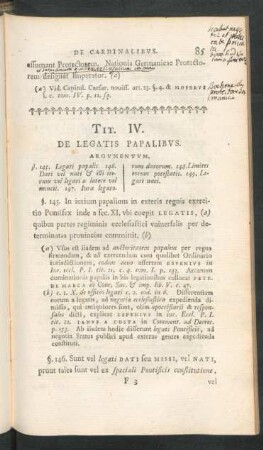 Tit. IV. De Legatis Paplibus