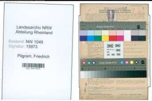Entnazifizierung Friedrich Pilgram , geb. 19.03.1907 (Landwirt)