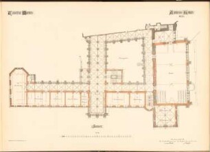 Auditoriengebäude der Philipps-Universität Marburg: Grundriss 1.OG 1:100