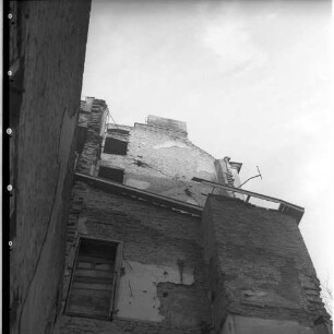 Negativ: Ruine, Koburger Straße 13, 1951