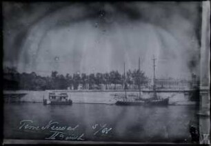 Paris, Segelschiff "Terre Neuve" auf der Seine