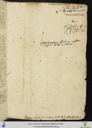[193rv] Federproben, Notizen, grammatische Bemerkungen.