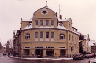 Fürstengartenstraße Ecke Bielefelder Straße. Detmold. Aufnahme im Rahmen des Fassadenwettbewerbs 1982