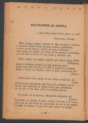 Salutación al Aguila