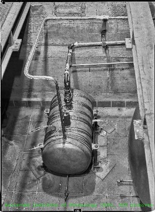 Tank im Natriumlabor des Instituts für Reaktorbauelemente (IRB)