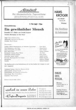 Ein gewöhnlicher Mensch