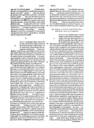 De Varia Significatione Sermonum Per A Literam.