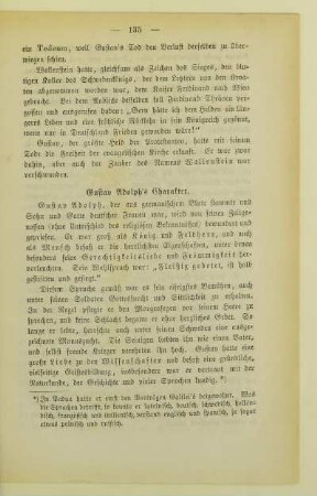 Gustav Adolph's Charakter